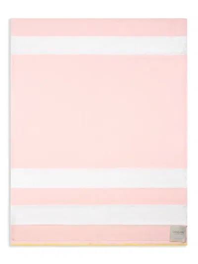Gensami Striped Blanket In Pink