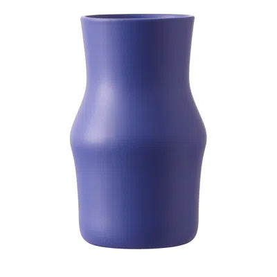 Gense Dorotea Iris Blue Extra Large Vase In Bright Blue