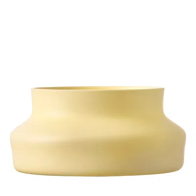 Gense Dorotea Yellow Medium Vase In Light/pastel Yellow