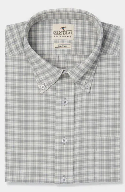 Genteal Men's Ashland Softouch Sport Shirt In Slate In Grey