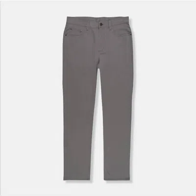 Genteal Men's Comfort Flex 5 - Pocket Pant In Charcoal In Grey