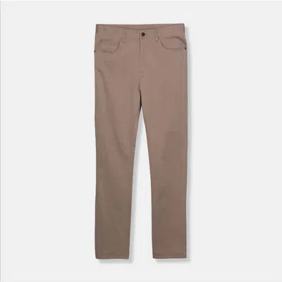 Genteal Men's Comfort Flex 5 - Pocket Pant In Pecan In Brown