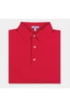 GENTEAL MEN'S PERFORMANCE POLO IN CARDINAL