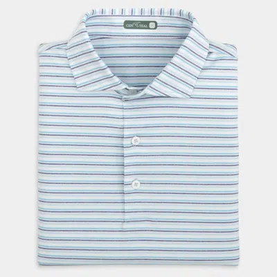 Genteal Men's Ponderossa Performance Polo In Pioneer In Multi