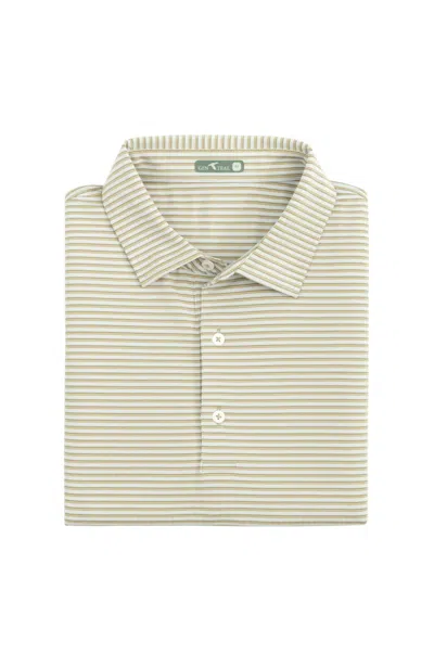 Genteal Men's Prescott Performance Polo In Alder In Green