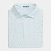 Genteal Men's Printed Performance Polo In Happy Hour In Multi