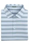 Genteal Men's Walker Performance Polo In Sapphire In Blue