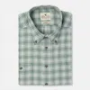 Genteal Performance Flannel In Forest In Green