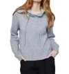 Gentle Fawn Alanis Pullover Hoodie In Heather Graphite In Multi
