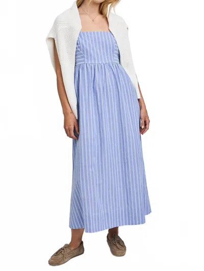 Gentle Fawn Alicia Dress In Ocean Stripe In Multi