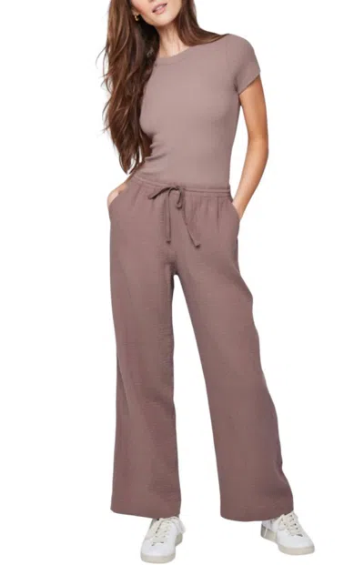 Gentle Fawn Alta Pants In Brown In White