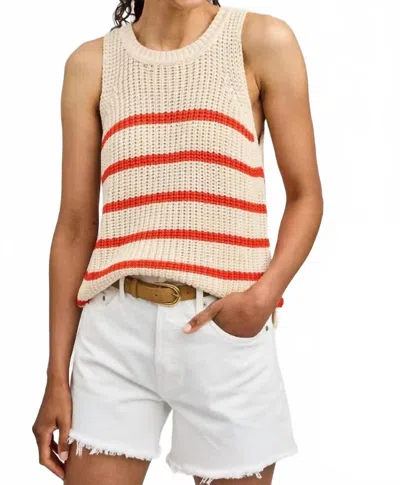 Gentle Fawn Andrea Knit Tank In Beige In Multi