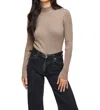 Gentle Fawn Arlen Ribbed Knit Top In Cobblestone In Beige