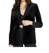 Gentle Fawn Candace Blazer In Black In Black