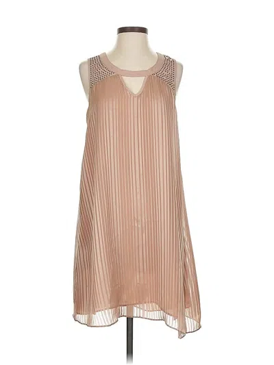 Pre-owned Gentle Fawn Casual Dress In Brown