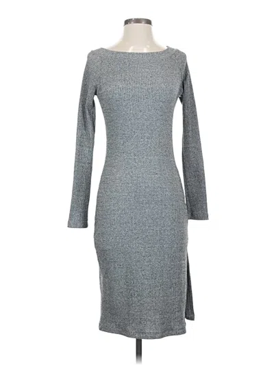 Pre-owned Gentle Fawn Casual Dress In Gray