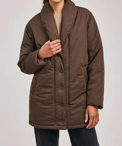 Gentle Fawn Davis Coat In Olive In Brown