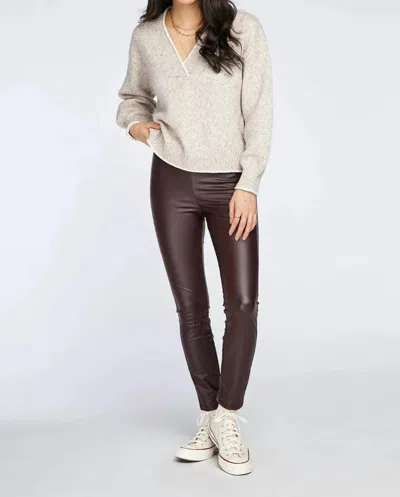 Gentle Fawn Donovan Leggings In Espresso In Brown