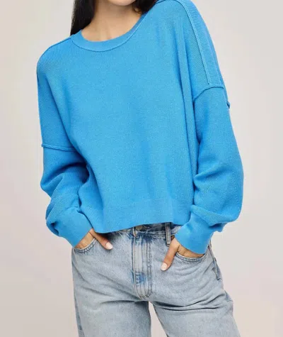 Gentle Fawn Echo Sweater In Capri Blue