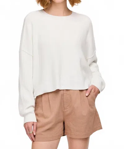 Gentle Fawn Echo Sweater In White