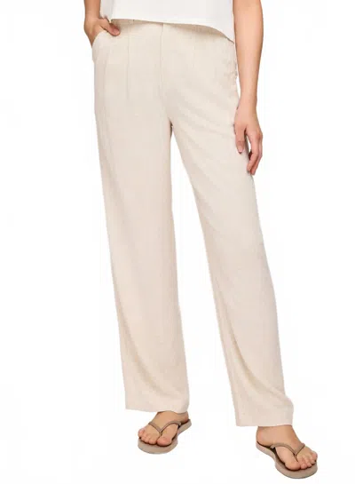 Gentle Fawn Elliot Wide Leg Pants In Linen In Neutral