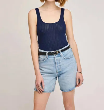 Gentle Fawn Gala Tank Top In Navy In Blue