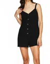 Gentle Fawn Harper Romper In Black In Black