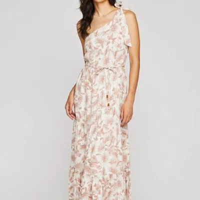 Gentle Fawn Janessa Dress In Pink In White