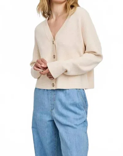 Gentle Fawn Joyce Button Down Cardigan In Cream In White
