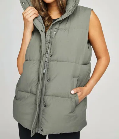 Gentle Fawn Kaye Vest In Alpine In Green