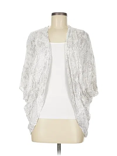 Pre-owned Gentle Fawn Kimono In Silver