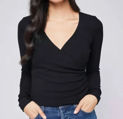 Gentle Fawn Kristen Long Sleeve Top In Black