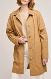 Gentle Fawn Lark Trench Coat In Brown In Brown