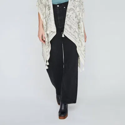 Gentle Fawn Ledger Kimono In Cream Botanical In White