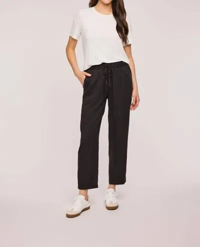 Gentle Fawn Lennox Pants In Washed Black