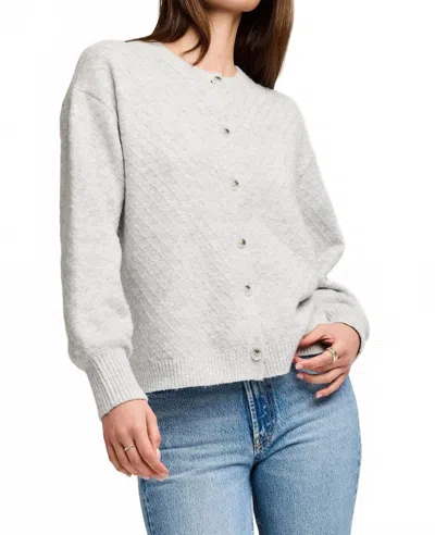 Gentle Fawn Leonie Cardigan In Hearther Grey In Gray