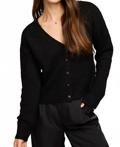 Gentle Fawn Lila Cardigan In Black
