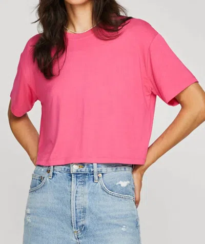 Gentle Fawn Logan Tee In Fuchsia In Pink