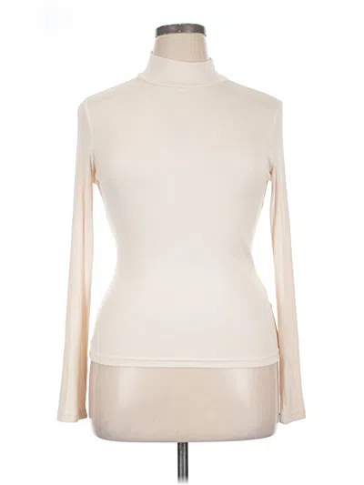 Pre-owned Gentle Fawn Long Sleeve Turtleneck In Ivory