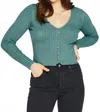 Gentle Fawn Lyon Pullover Top In Teal In Green
