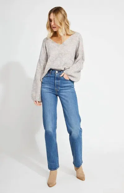 Gentle Fawn Mayer Sweater In Rainbow In Gray