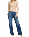 Gentle Fawn Mia Cardigan In Heather Latte In Neutral