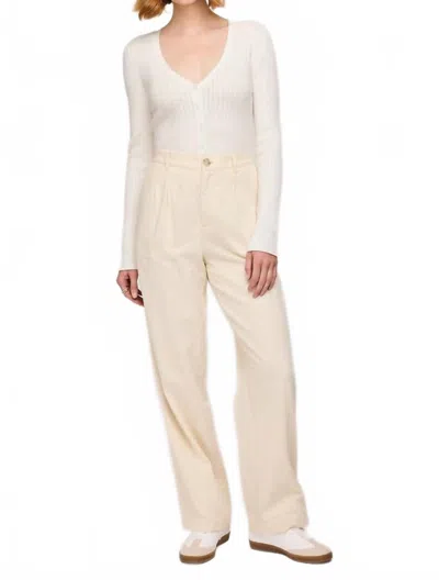 Gentle Fawn Mia Long Sleeve Top In White