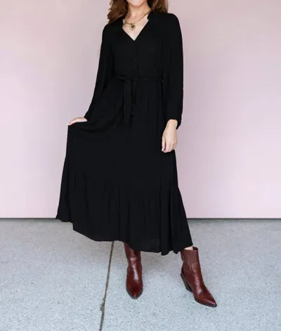 Gentle Fawn Monroe Dress In Black