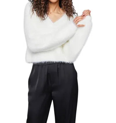 Gentle Fawn Muse Pullover Sweater In Cream In White