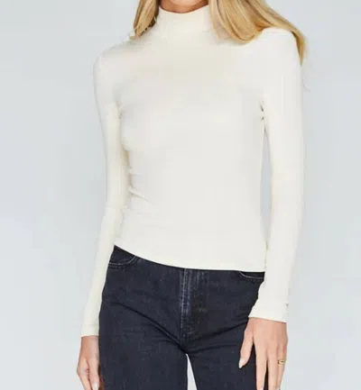 Gentle Fawn Noah Longsleeve Turtleneck In Cream