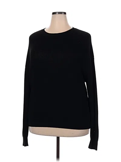 Pre-owned Gentle Fawn Pullover Sweater In Black