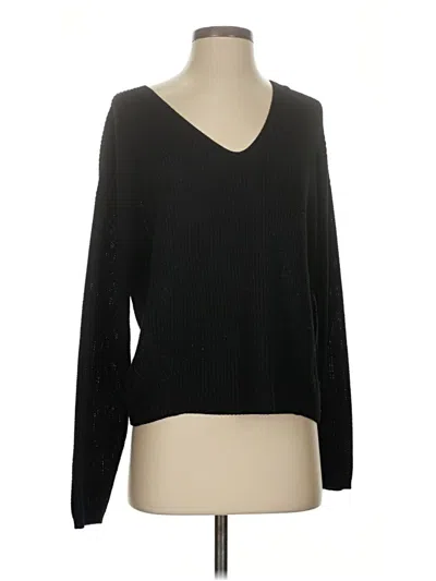 Pre-owned Gentle Fawn Pullover Sweater In Black