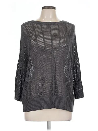 Pre-owned Gentle Fawn Pullover Sweater In Gray