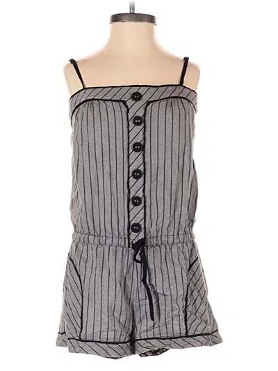Pre-owned Gentle Fawn Romper In Gray